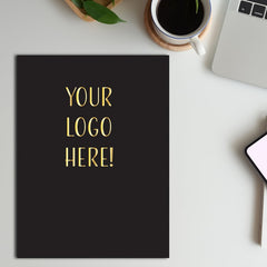Branded Foil Presentation Folders with Card Holder