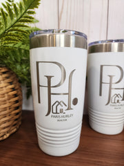 Custom Laser Engraved 20 oz Tumbler