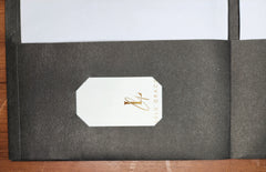 Branded Foil Presentation Folders with Card Holder