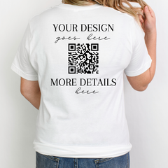 Custom Logo Shirt with QR Code