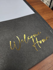 Branded Foil Presentation Folders with Card Holder