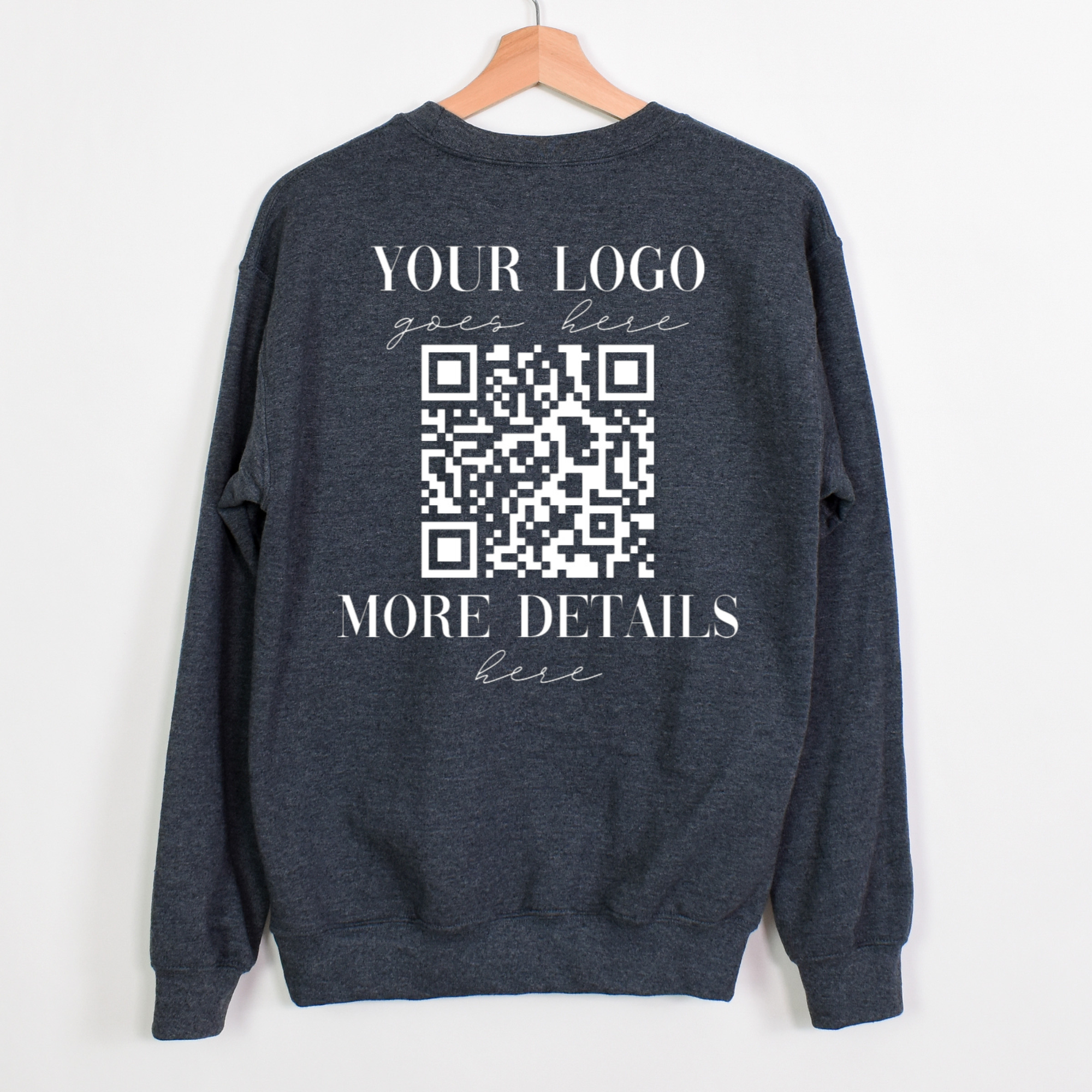 Custom Logo Shirt with QR Code