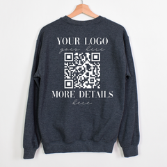 Custom Logo Shirt with QR Code