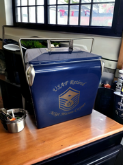 Custom Laser Engraved 12 QT. Retro Cooler