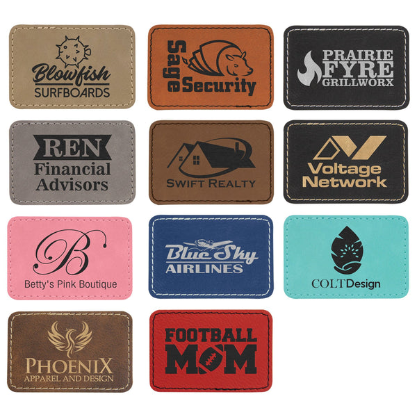 Custom Leather Patches - Madly Merch