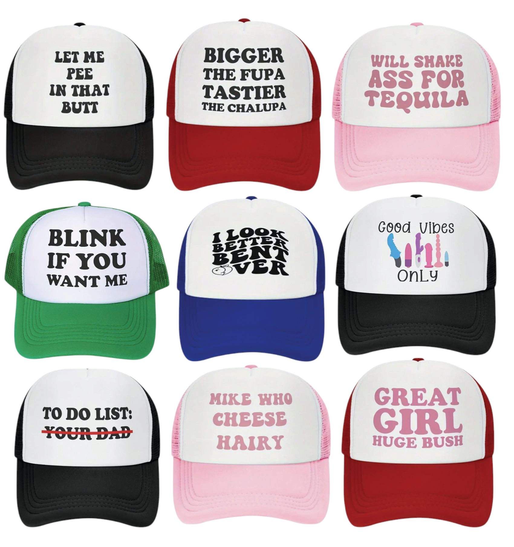 Unhinged Trucker Hat Roulette Pack
