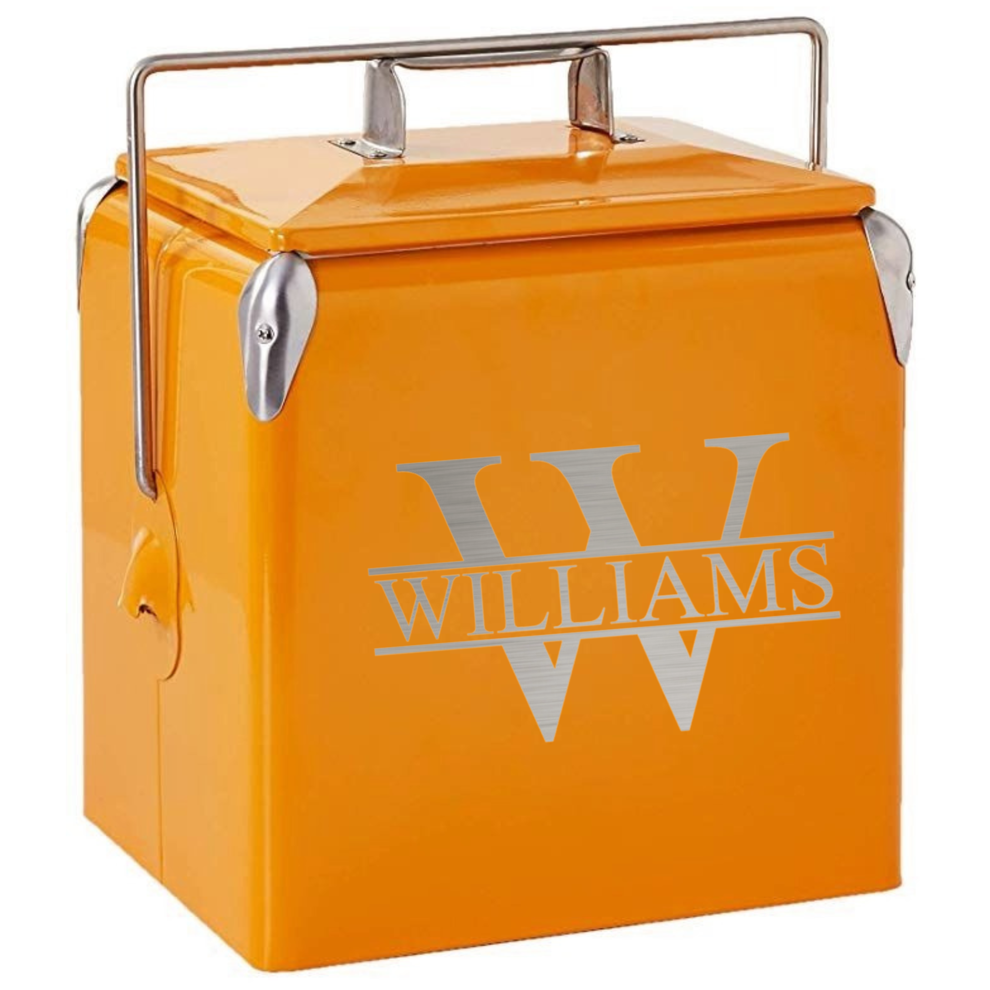 Custom Laser Engraved 12 QT. Retro Cooler