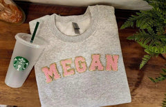 Custom Name Letter Patch Shirt