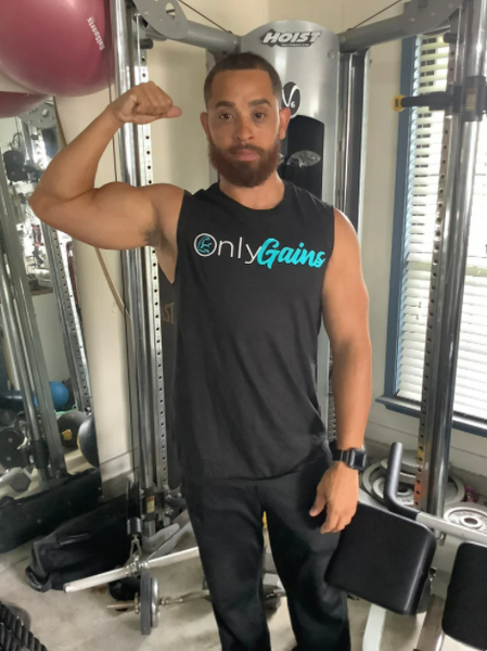 Only Gains Shirt  Funny Fitness Lifting Workout Gym Tee