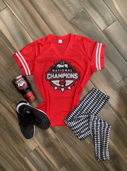 Georgia Bulldogs Performance Fishing Shirt: Performance Football Apparel –  LuLu Grace