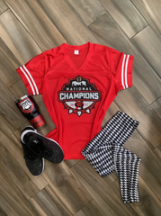 Georgia Bulldogs National Champions Glitter Shirt