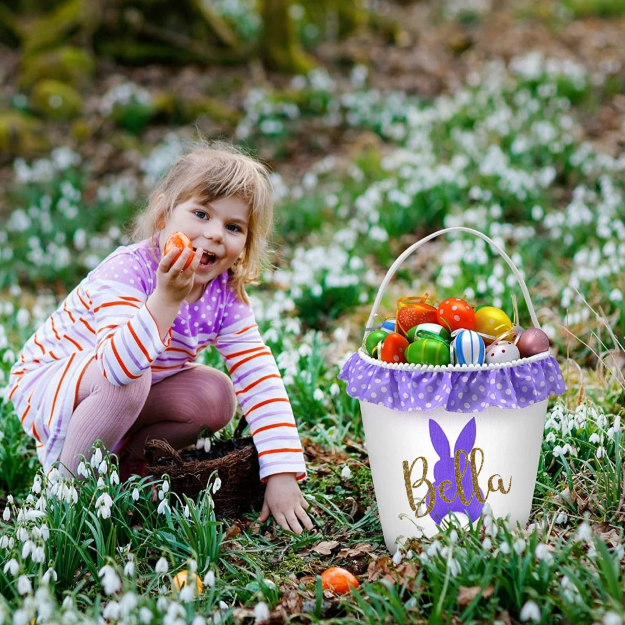 Customized Easter Baskets for Kids
