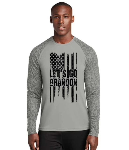 Let’s Go Brandon Digital Camouflage Sleeve Shirt