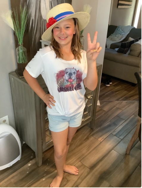 Georgia Bulldogs Georgia Girl Shirt