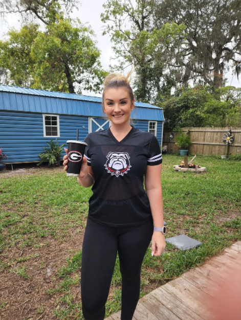 Embroidered Georgia Bulldogs Shirt