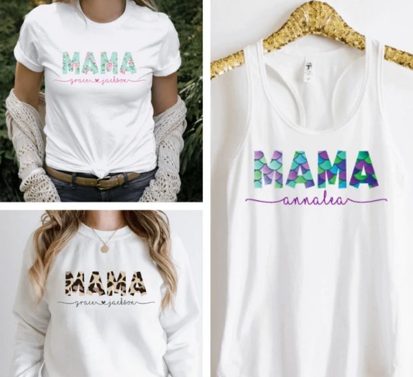 Personalized Baseball Mom With Kids Name Shirt, Custom Kids Name Mom Life  Mother Day Shirt, Grandma …See more Personalized Baseball Mom With Kids  Name