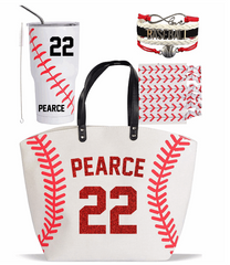 4 Piece Personalized Baseball Gift Set