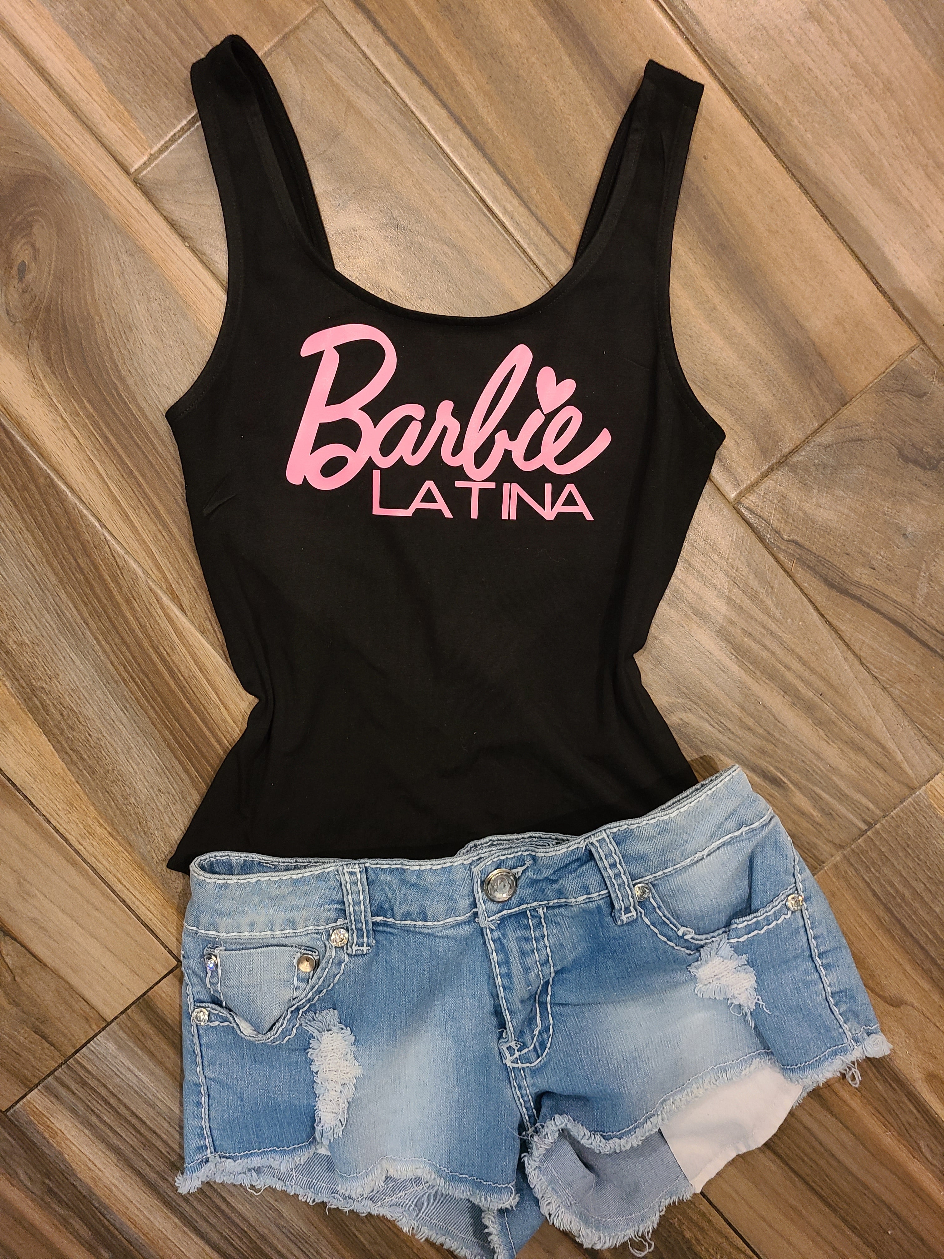 Black Barbie Latina Top