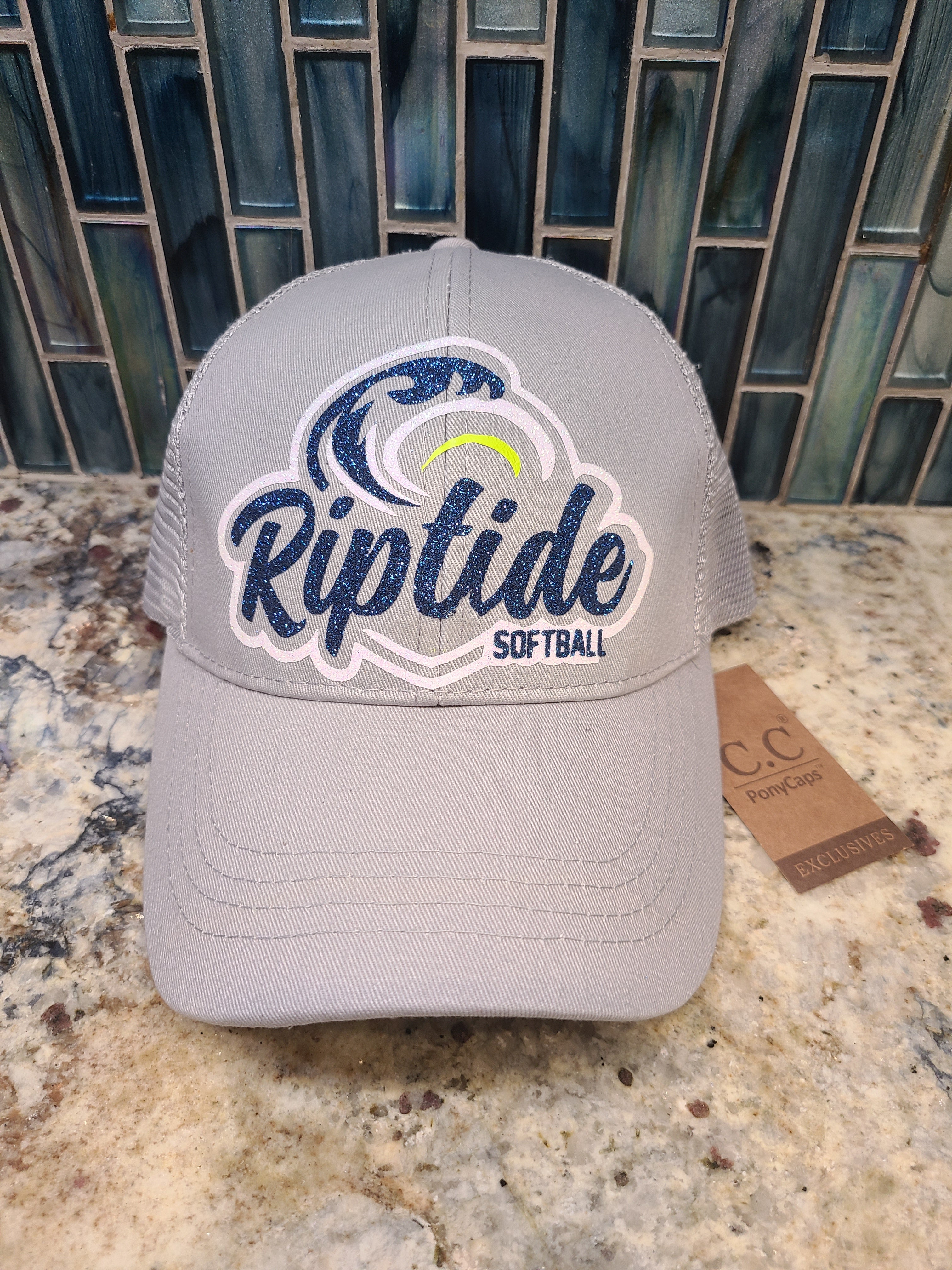 Fully Customizable CC Messy Bun Ballcap