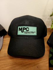 Custom Leather Patch Port Authority Snapback Trucker Cap