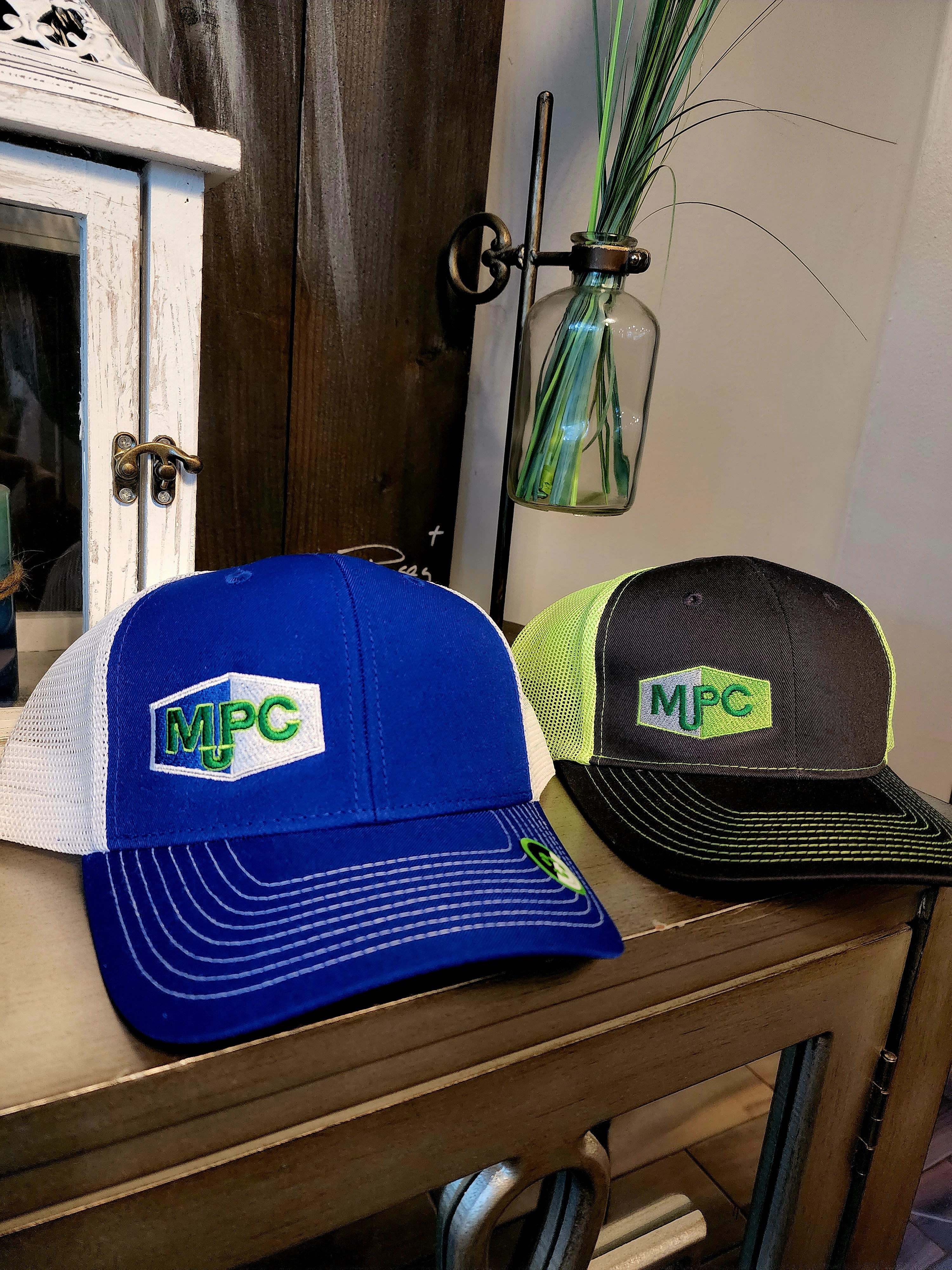 Custom Embroidered Port Authority Snapback Trucker Cap