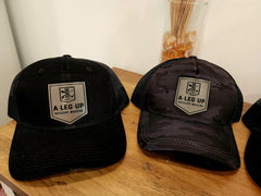 Custom Leather Patch Port Authority Snapback Trucker Cap