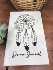 Marble Leatherette Dream Journal
