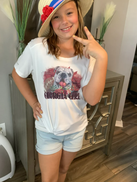 Georgia Bulldogs Georgia Girl Shirt