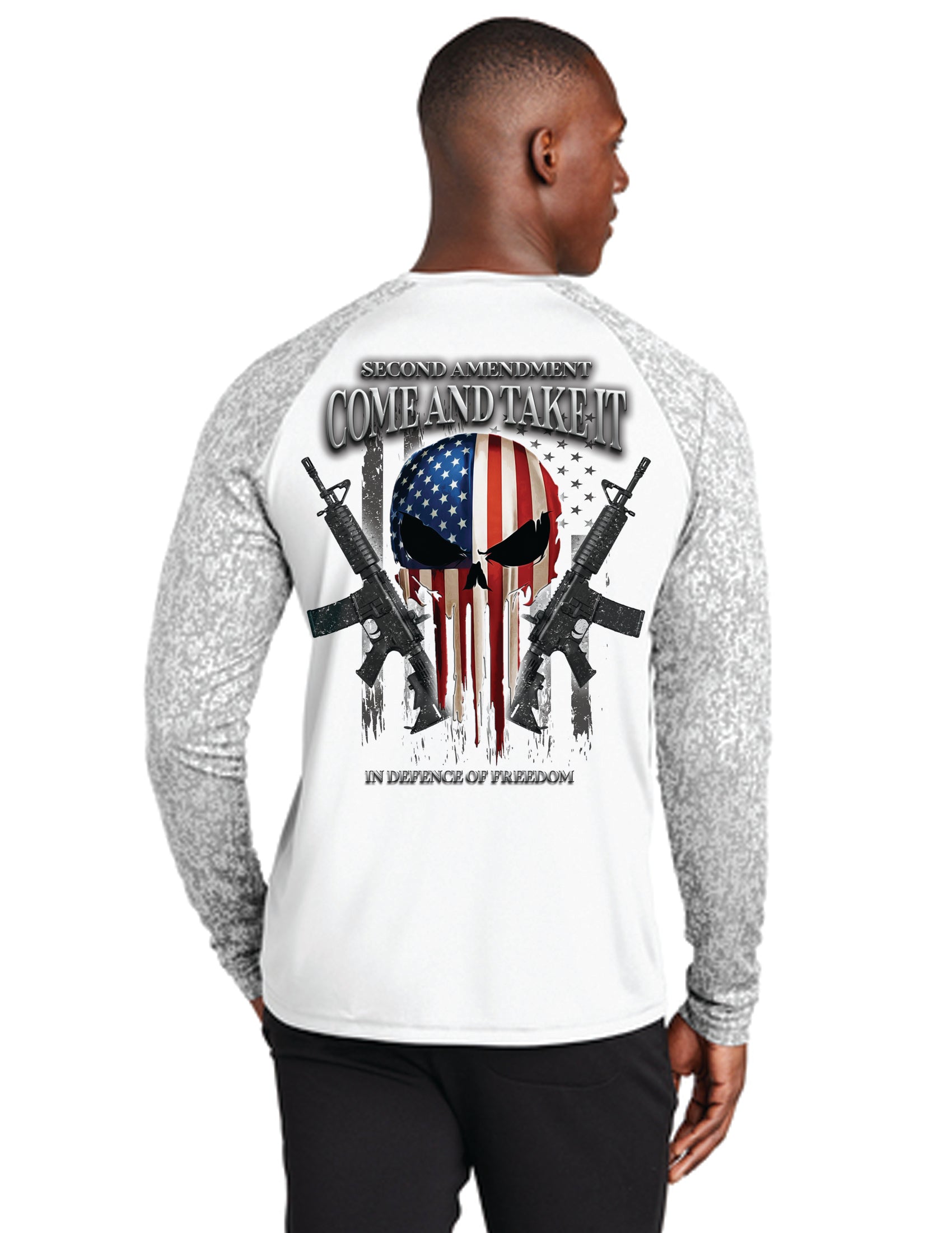 2nd Amendment Long Sleeve Digital Camo Shirt