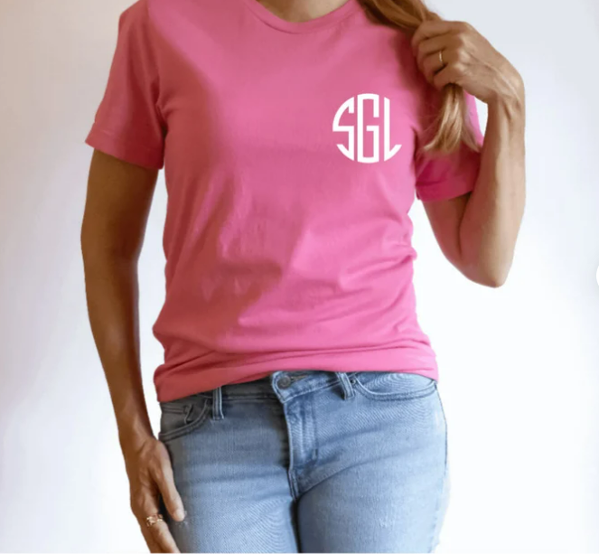 Custom Chest Monogrammed Shirt