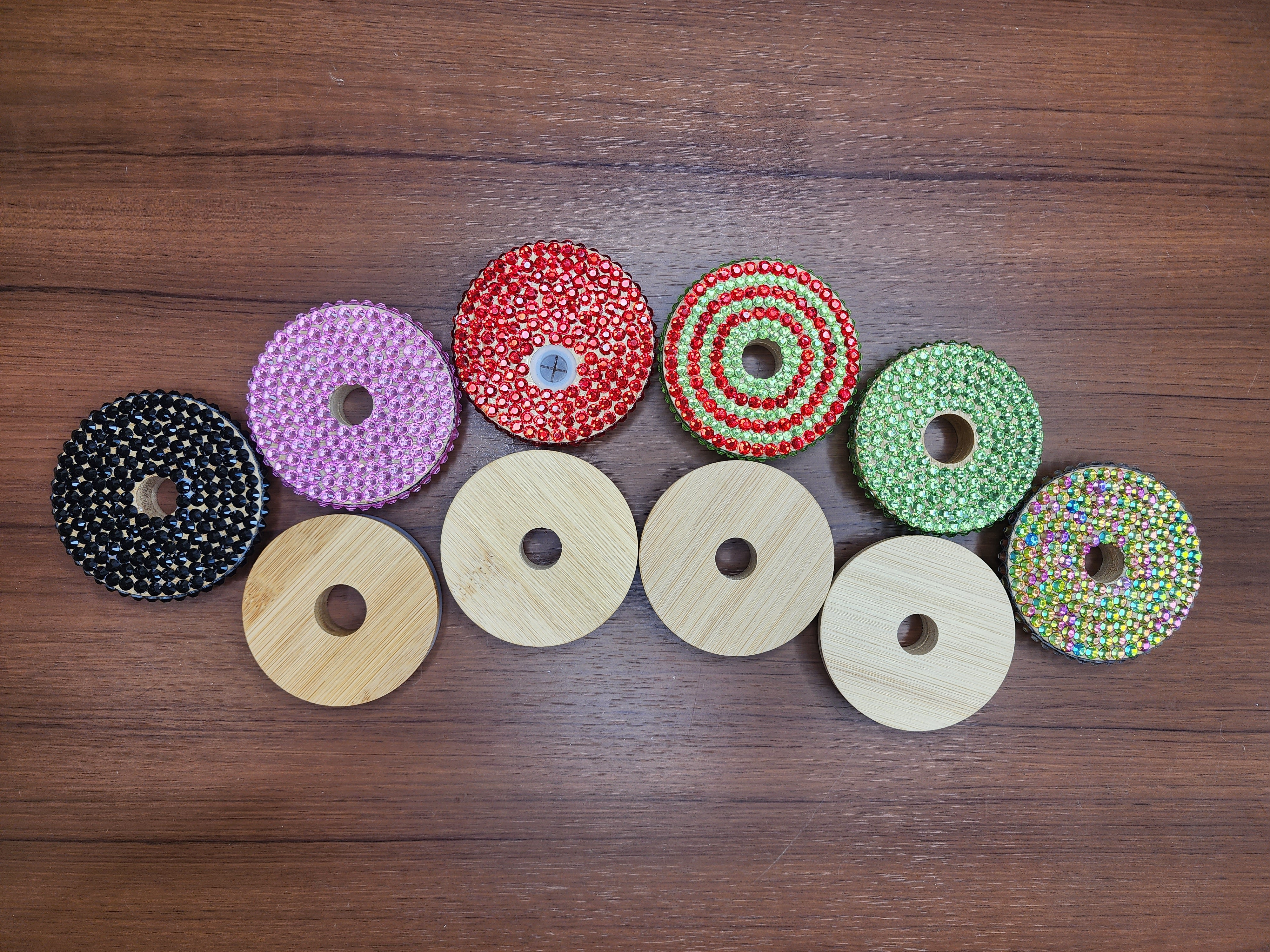 Christmas Trees and Leopard Print Holographic Beer Can Tumbler