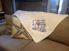 Healthcare Appreciation Plush Blanket