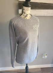 Monogrammed Glitter Sweater or Hoodie