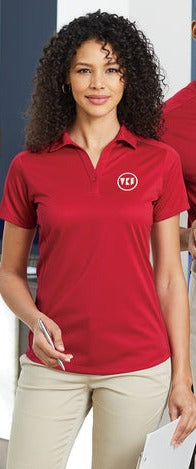 Custom Embroidered Port Authority Ladies Diamond Jacquard Polo