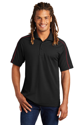 Custom Embroidered Sport-Tek Micropique Sport-Wick Piped Polo