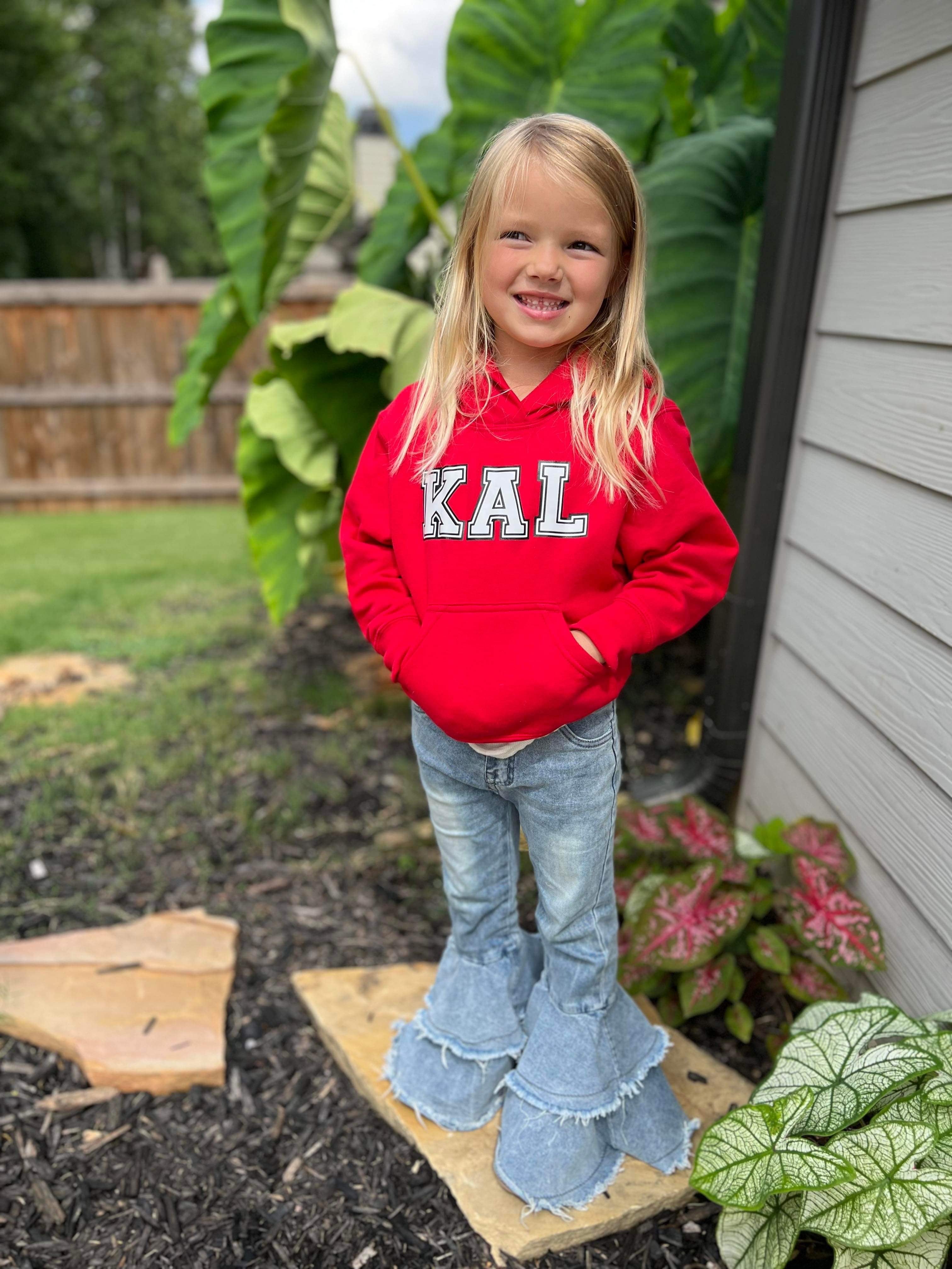 Customizable Varsity Lettering Name Tee