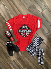 Georgia Bulldogs National Champions Glitter Shirt