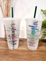 Customizable Sunflower 24 oz Rhinestone Tumbler