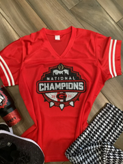 Georgia Bulldogs National Champions Glitter Shirt
