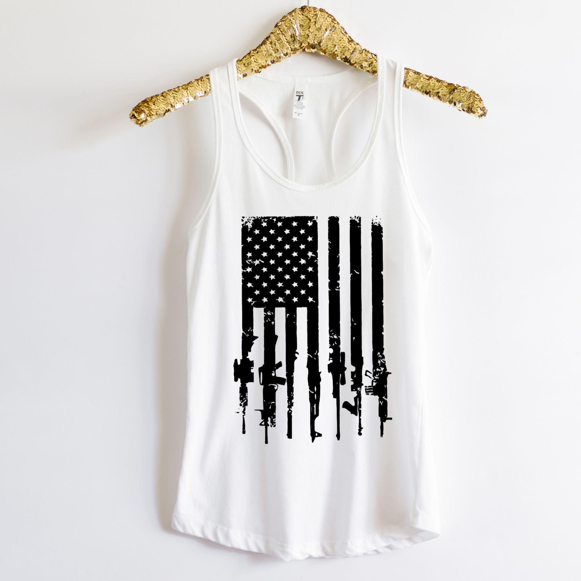 American Flag Rifle Shirt
