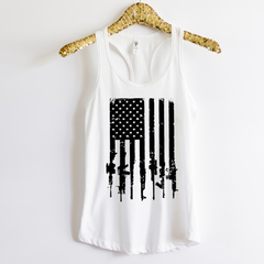 American Flag Rifle Shirt