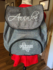 Customizable Glitter Backpack
