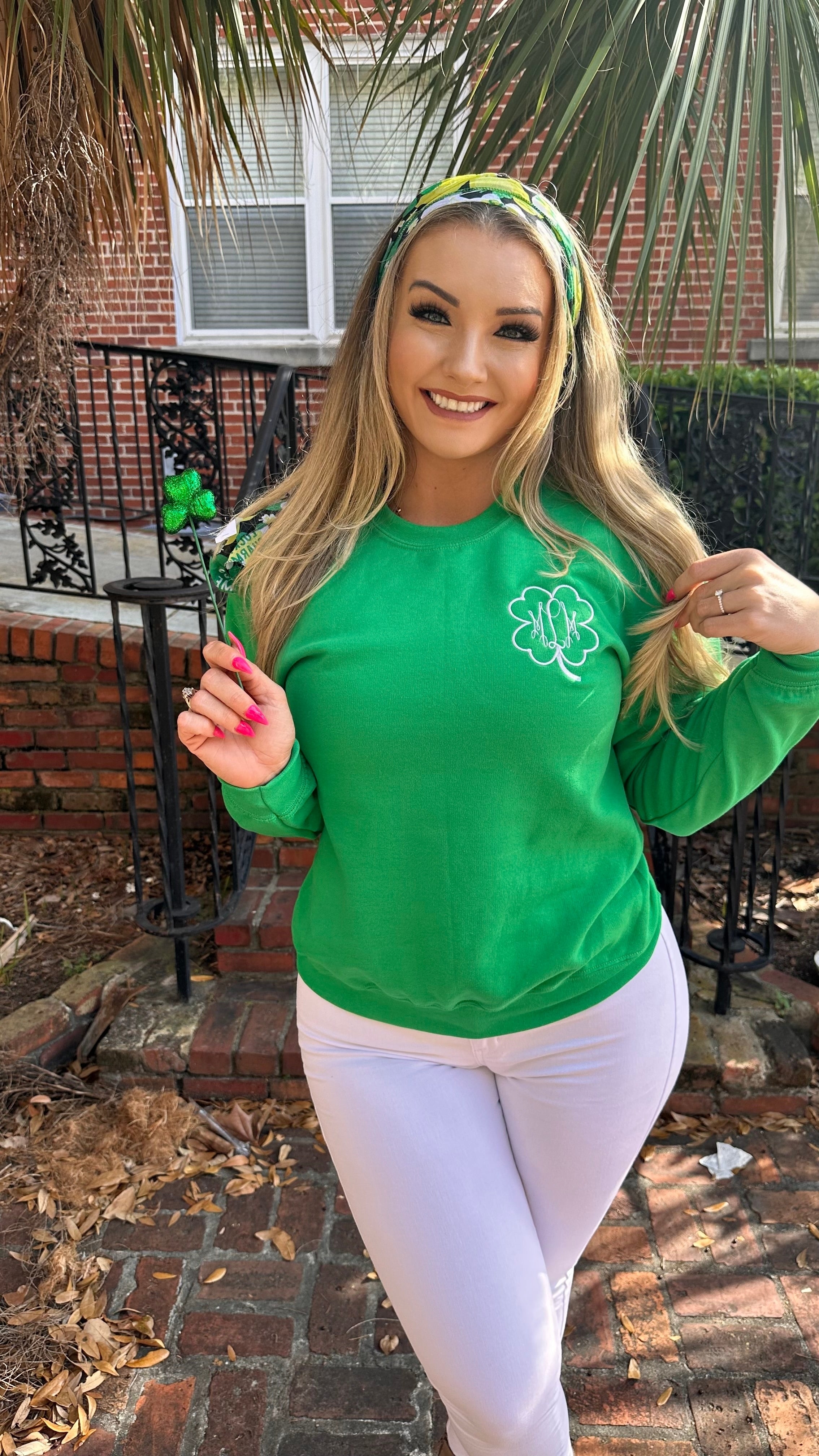 Clover Monogrammed Shirt