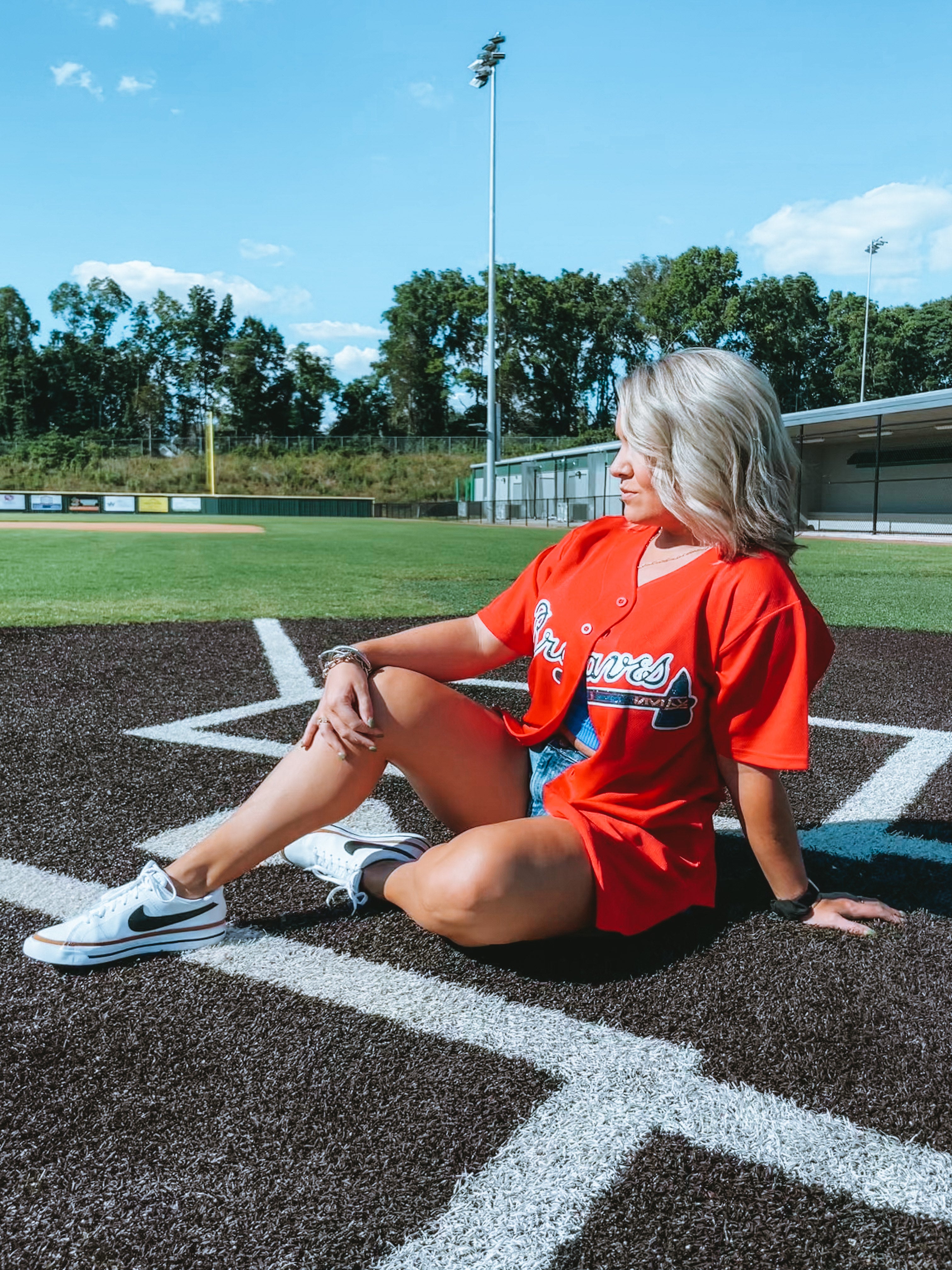 Atlanta Braves Inspired Baseball Jersey