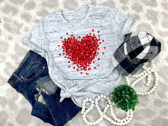 3D Heart Shirt