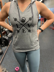Gym Love CrossFit Hooded Tank