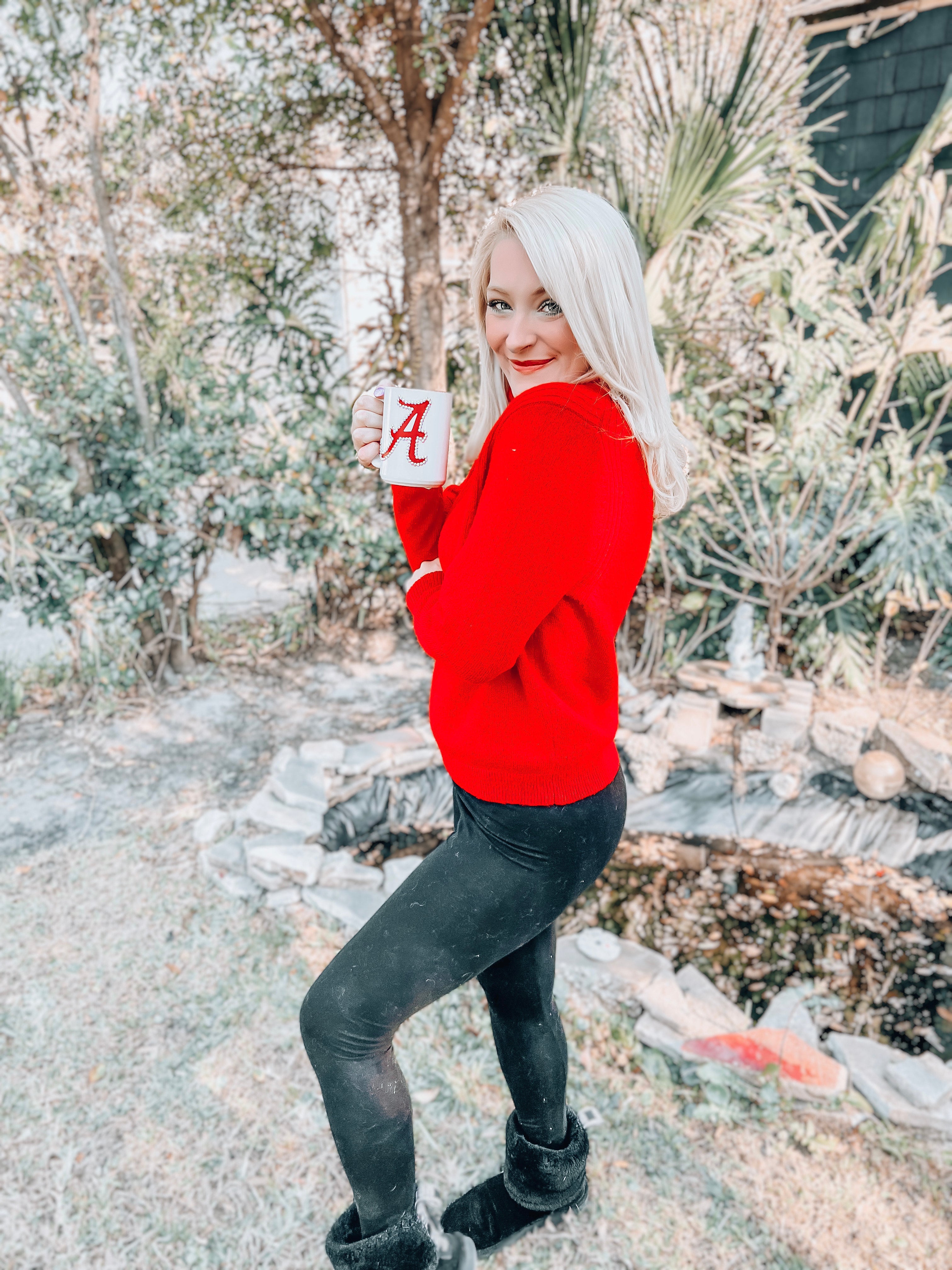 Alabama Crimson Tide Rhinestone Coffee Mug