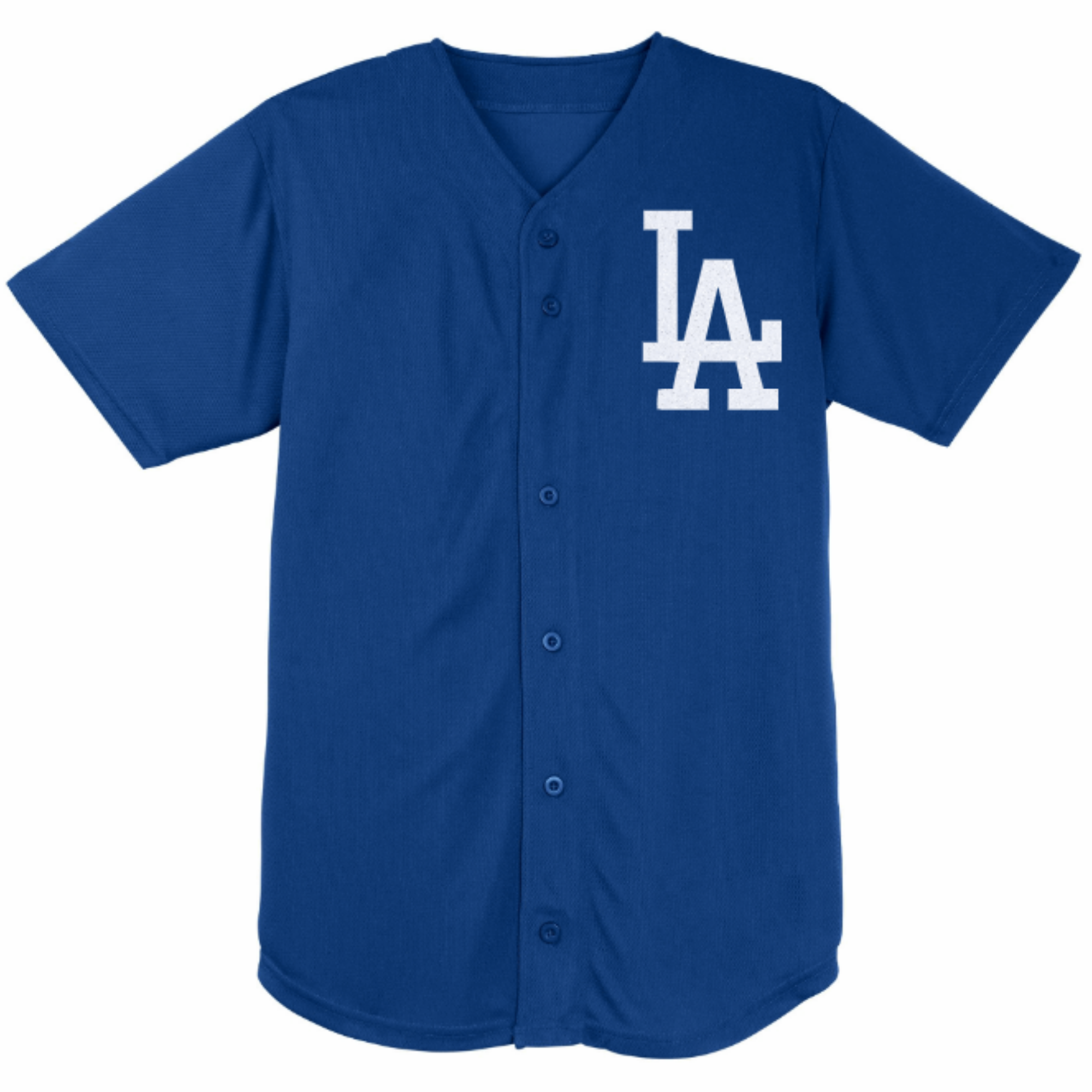 LA Dodgers Inspired Baseball Jersey - Blue