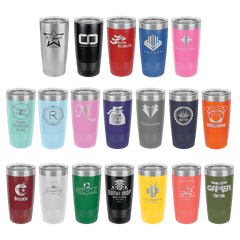 Custom Laser Engraved 20 oz Tumbler