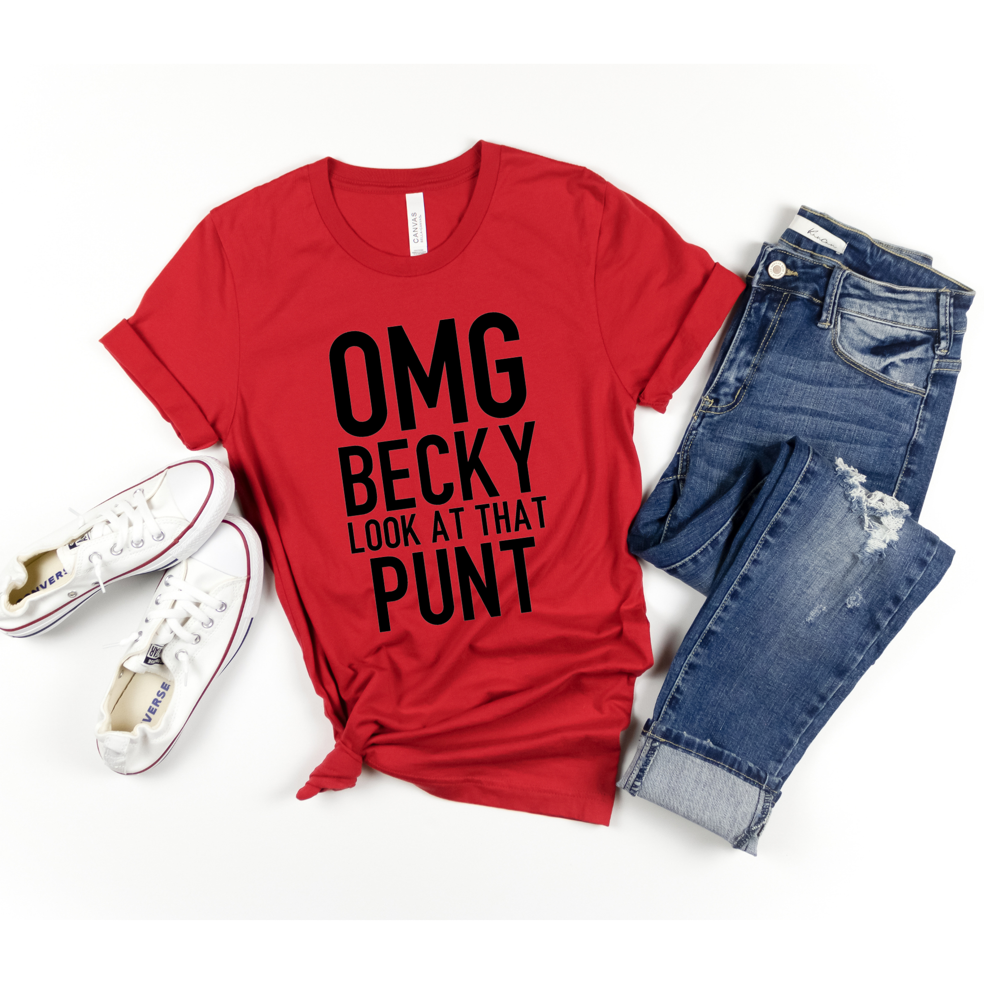OMG Becky Look at that Punt Top